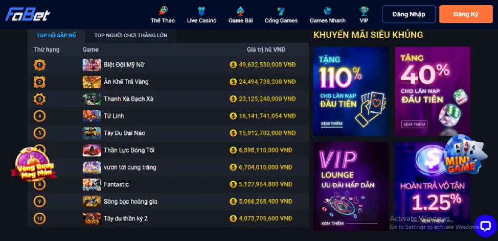 Ưu đãi độc quyền cho thành viên VIP